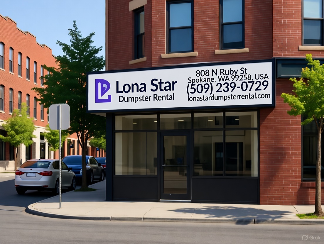 Lona Star Dumpster Rental Spokane HQ